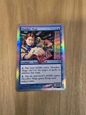Moniker Mage - #039/140 (NM) Uhinged UNH Magic MTG - Regular - Image 1 of 2