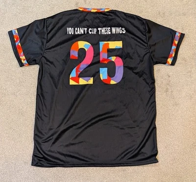 Camiseta de fútbol Baltimore Orioles 2025 City Connect negra XL SGA Foto 1 de 2