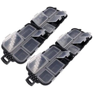 2Pcs Handle Fishing Hook Holder Portable Lure Organizer Lure - Picture 1 of 12