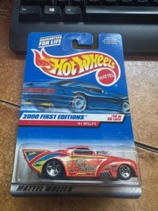 2000 Hot Wheels First Editions '41 Willys #74 (Rectangular Card) - Picture 1 of 1