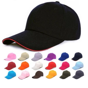 Cappello da baseball berretto berretto regolabile nero uomo donna berretto ne x - Foto 1 di 112