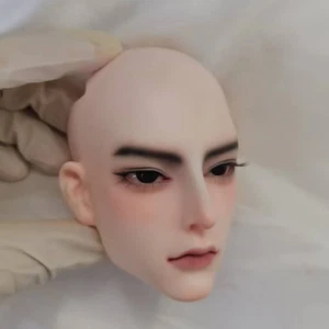 Muñeca 1/3 BJD SOLO CABEZA con Maquillaje Facial Ojos Hombre Guapo Hombre Resina Hágalo Usted Mismo Juguetes - Imagen 1 de 6