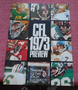 CFL program Hamilton vs Toronto Argonauts Nov 1973 Preview - Foto 1 di 5