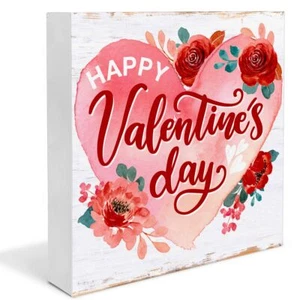Valentines Decor Valentines Day Decorations Happy Valentine's Day Sign - Picture 1 of 7