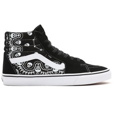 black leather vans size 5
