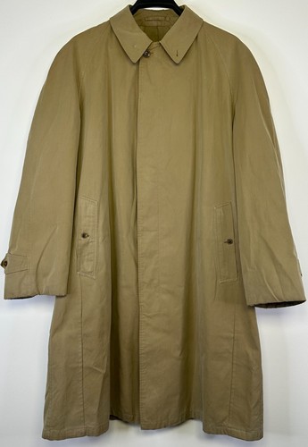Trench cappotto uomo vintage BURBERRY beige anni 90 XL