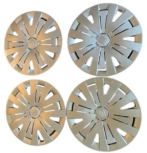 Original Seat 4x Wheel Caps Seat Ibiza 6F 15 inch 6F0601147A - Picture 1 of 5