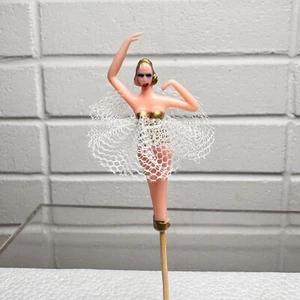 Musical Jewelry Box REPLACEMENT VINTAGE Ballerina 2 1/4" Figure - Picture 1 of 9