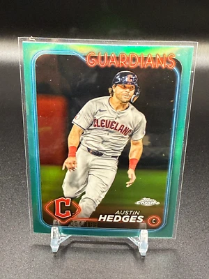 Austin Hedges 054/199 - 2024 Topps Chrome Update #USC-123 Cleveland Guardians 🔥 - Image 1 of 2