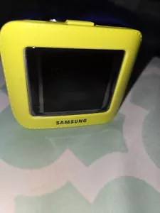 Samsung Galaxy Gear Smart Watch Yellow band - Picture 1 of 4