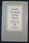 Florence Verducci / Ovid's Toyshop Of The Heart Epistulae Heroidum 1St Ed 1985