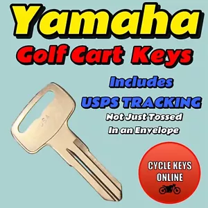 Yamaha Golf Cart Keys Spare Replacement Cut to Code key Codes 5000-5149 - Picture 1 of 1