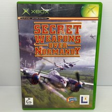 Secret Weapons Over Normandy + Manual - Xbox Original - Tested & Working!