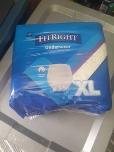 Medline FitRight Super Adult Underwear Size XL/56-68" 20 Count - Picture 1 of 1