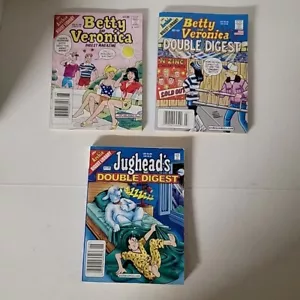 Betty & Veronica Digest Mag #98 + 103 con Jughead doppio digest #126 Archie Dige - Foto 1 di 2