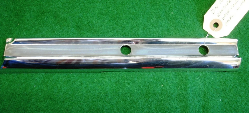 1958 年 1959 年 AMC NASH RAMBLER AMBASSADOR LH DASH CHROME TRIM 状况极佳 二手 DN153 — 第 1/4 张图片