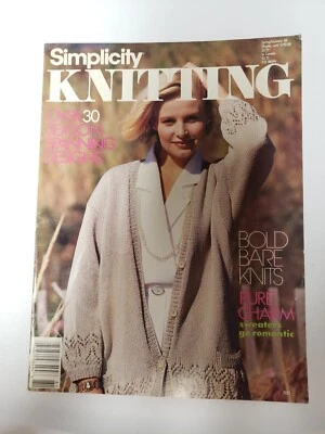 Simplicity Knitting Spring/Summer 1998 Magazine - Image 1 of 4