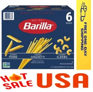 Barilla Pasta Variety Pack 16 oz., 6 pk. FRESH FREE SHIPPING - Picture 1 of 8