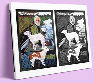 Dog From Goodfellas Canvas Art Poster and Wall Art Picture Print Modern Decor - Picture 1 of 5