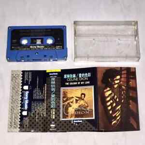 Celine Dion 1993 The Colour Of My Love Taiwan Black Edition Cassette Tape Album
