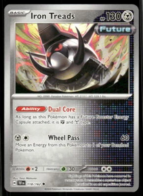 SV05: Temporal Forces #118/162 Iron Treads - Image 1 of 2