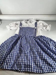 Dorothy Wizard of Oz Halloween Dress Up Costume - Small Girls Beautiful - Picture 1 of 9
