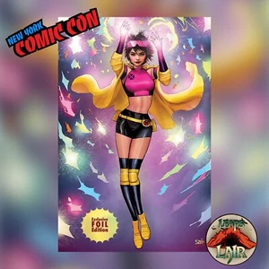UNCANNY X-MEN #244 NATHAN SZERDY EXCLUSIVE NYCC VIRGIN FOIL VARIANT ~JUBILEE - Picture 1 of 1