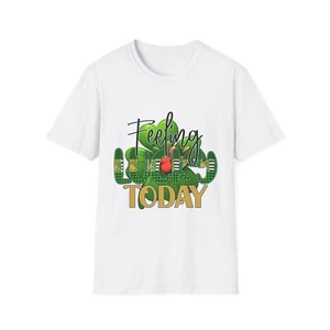 Camiseta Feeling Lucky Today, linda camisa de la suerte, camiseta gráfica unisex, San Patricio - Imagen 1 de 16