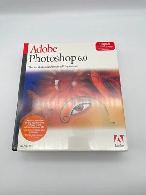 Adobe Photoshop 6.0 Upgrade for Macintosh Brand New Sealed - Image 1 of 3