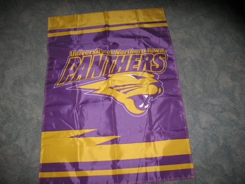 University of Northern Iowa Two Sided House Flag Cover