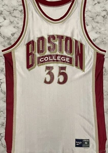 Authentic Vintage Reebok Boston College Eagles Willie Deane Basketball Jersey - Picture 1 of 7