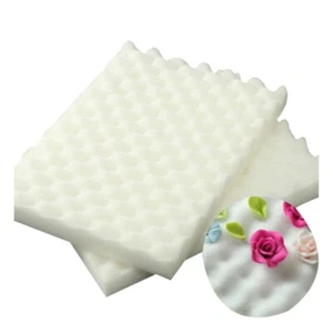 2Pcs DIY Baking Tool Sugarcraft Foam Pad Dry Flower Cake Decorating Sponge Mats - Picture 1 of 3