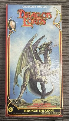 Grenadier Models Dragon Lords Bronze Dragon Painted 1984 Complete - Image 1 of 4