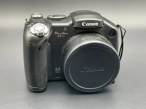 Canon Powershot S3 IS Digital Camera 12 x Optical Zoom 6 Megapixel - Parts Only - Picture 1 of 5