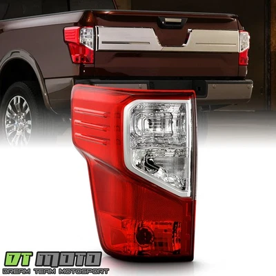Para Nissan Titan XD 2016-2022 con luz trasera de cama utilitaria lámpara de freno lado del conductor Foto 1 de 4