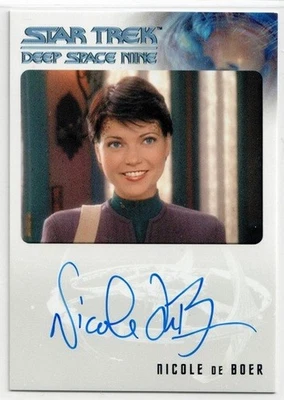 Women of Star Trek A&I - Nicole De Boer as Lieutenant Ezri Dax - DS9 Auto B - Image 1 of 2