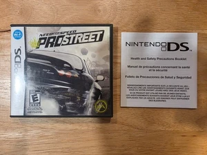 Need for Speed Pro Street (Nintendo DS) Estuche e Inserto Solo - Sin Juego ni Manual - Imagen 1 de 2
