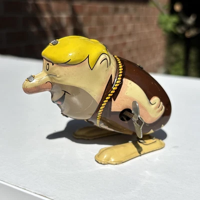 Hanna Barbera Hopper Picapiedra Cuerda Marx Estaño Barney Escombros 1962 Japón Funciona Foto 1 de 4