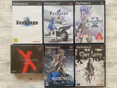 SONY PS 1 2 Xenogears & Xenosaga Episode ⅠⅡ Ⅲ & Valkyrie Profile 2  Chaos Legion - Image 1 of 4