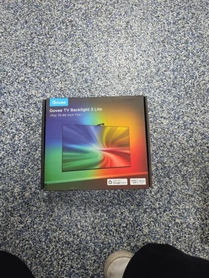 Govee TV Backlight 3 Lite Envisual Technology Fish Eye Sync 75-85” TV RGBICW - Image 1 of 4