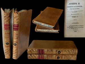 1816 Joseph II, Empereur d’Allemagne 2 Volume Set | Antique French Books | - Picture 1 of 14