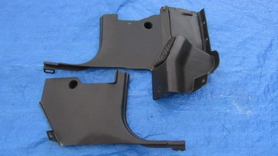 1993-1996 Nissan 300zx convertible kick panel set right and left black 3s - Image 1 of 4