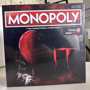 IT Monopoly GameStop Exclusive 2019 Factory Sealed Bev's Key NIB R4 - Picture 1 of 2