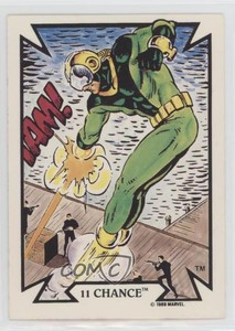 1989 Comic Images Marvel Comics Todd McFarlane Chance #11 d8k