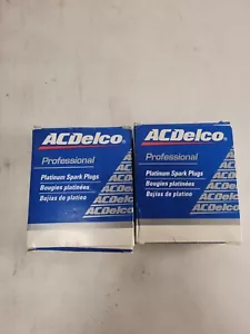 Genuine GM ACDelco Double Platinum Spark Plugs 4# 41-962 2 Pack - Picture 1 of 6