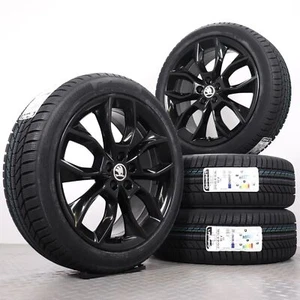 Winterräder 18Zoll Skoda Kamiq NW Original Alufelgen Manaslu Reifen schwarz NEU - Bild 1 von 7
