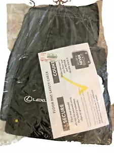 Lexus RX350 RX450H 5 pc OEM CARPET FLOOR MATS (Black) PT206-48110-20 - Picture 1 of 2