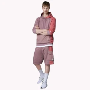 ADIDAS MEN'S COLORBLOCK FRENCH TERRY SHORTS PRICE £16 - Picture 1 of 5