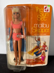 Sun Set TNT Malibu Skipper Muñeca Mattel Vintage Twist and Turn Caja Sellada de Fábrica - Imagen 1 de 15