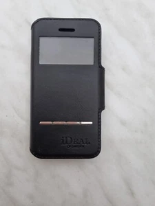 Handyhülle iPhone 5, 5s und SE 2016, Ideal Of Sweden, Leder mit Sichtfenster - Bild 1 von 5